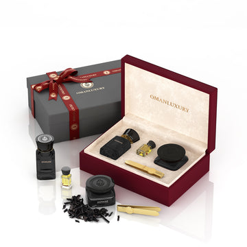 ONE PERFUME AND 48g SCENTED AGARWOOD AND OIL
