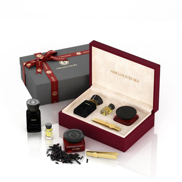 ONE PERFUME AND 48g SCENTED AGARWOOD AND OIL