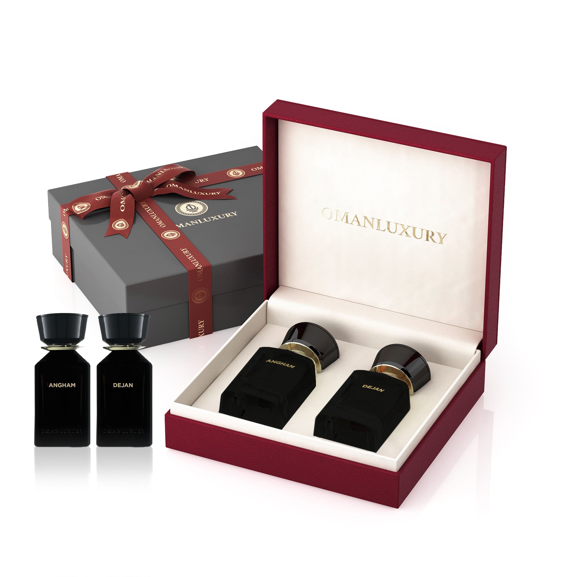 LEATHER SET : TWO PERFUMES